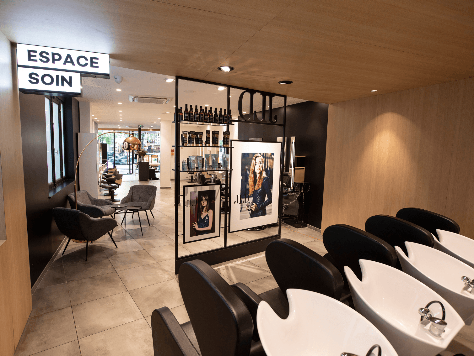 espace soins chez Jean Louis David