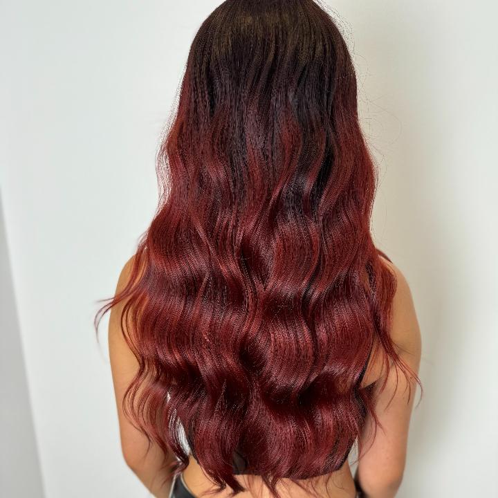 Cheveux colorés, salon de coiffure à Marseille