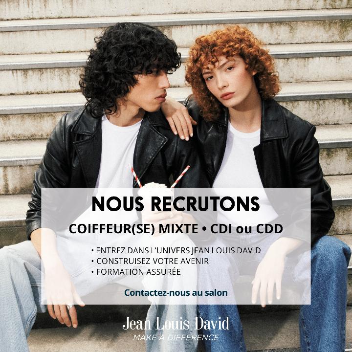 Recrutement Coiffeur(se) - CDI ou CDD