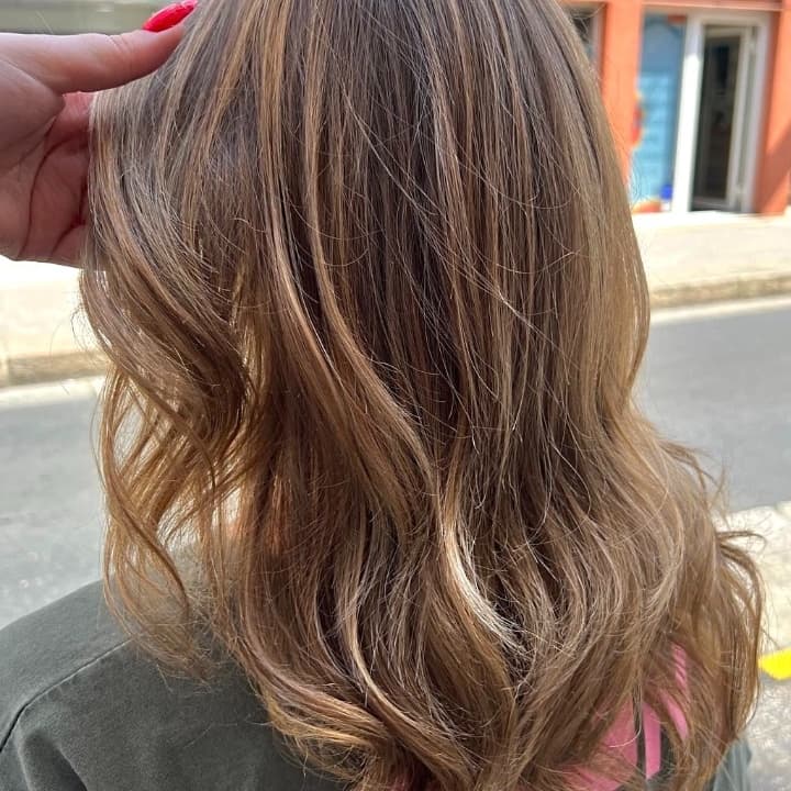 Balayage Miel - Naturel