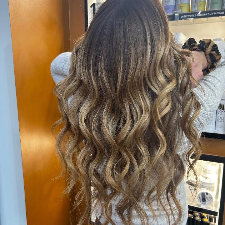 Service contraste + double gloss