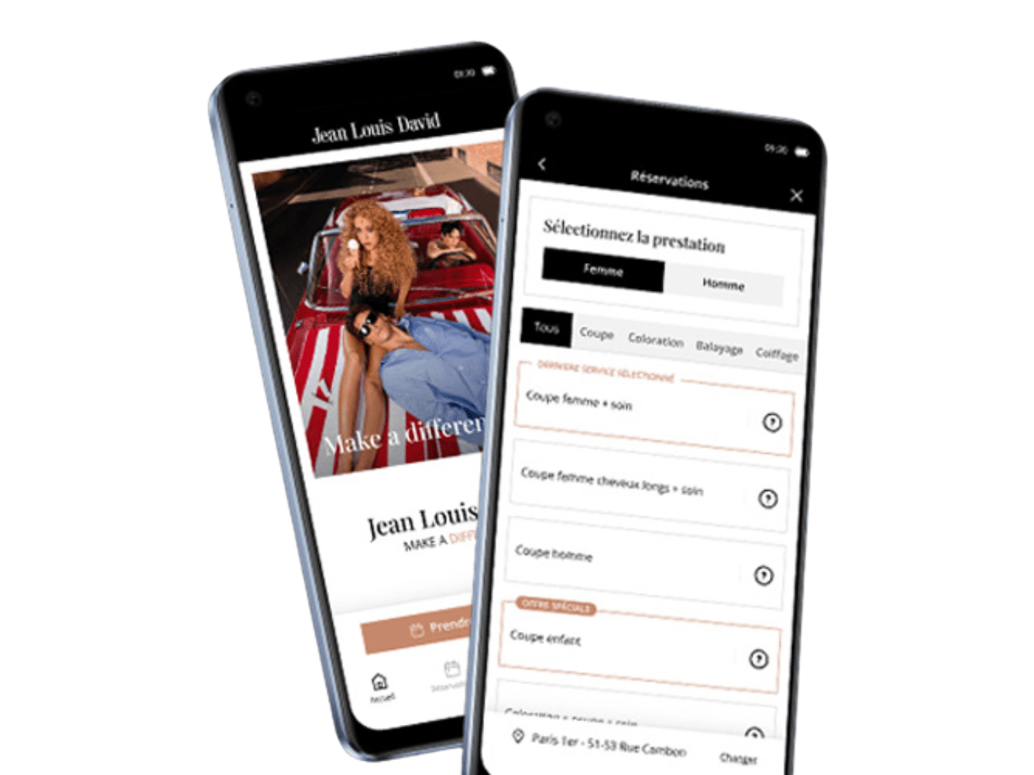 nouvelle application mobile